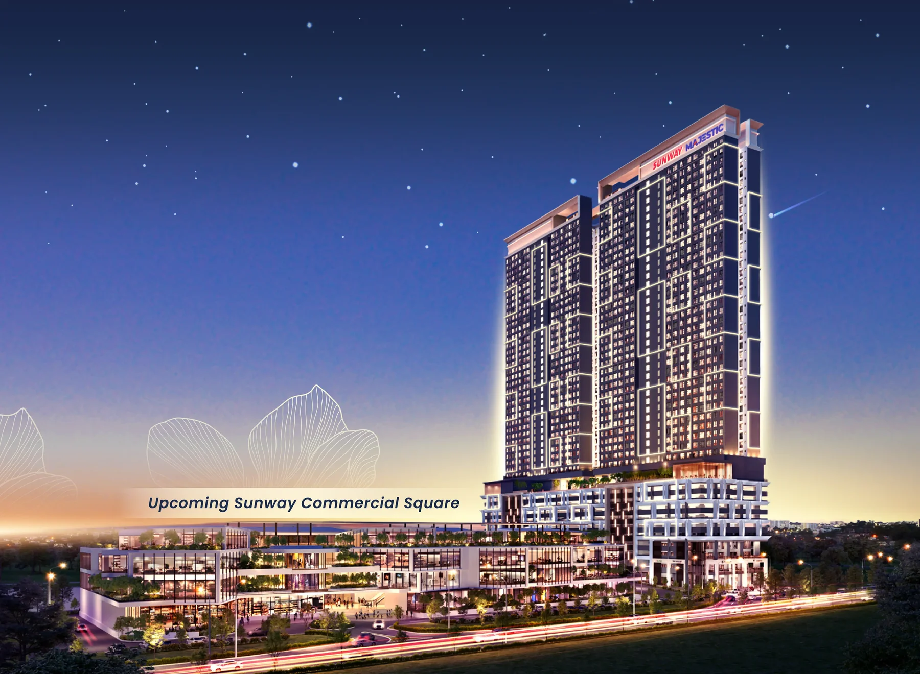 Sunway Majestic – ARA (Plot 1 SOHO & Retail)，位于Jalan Yahya Awal, Johor Bahru City Centre