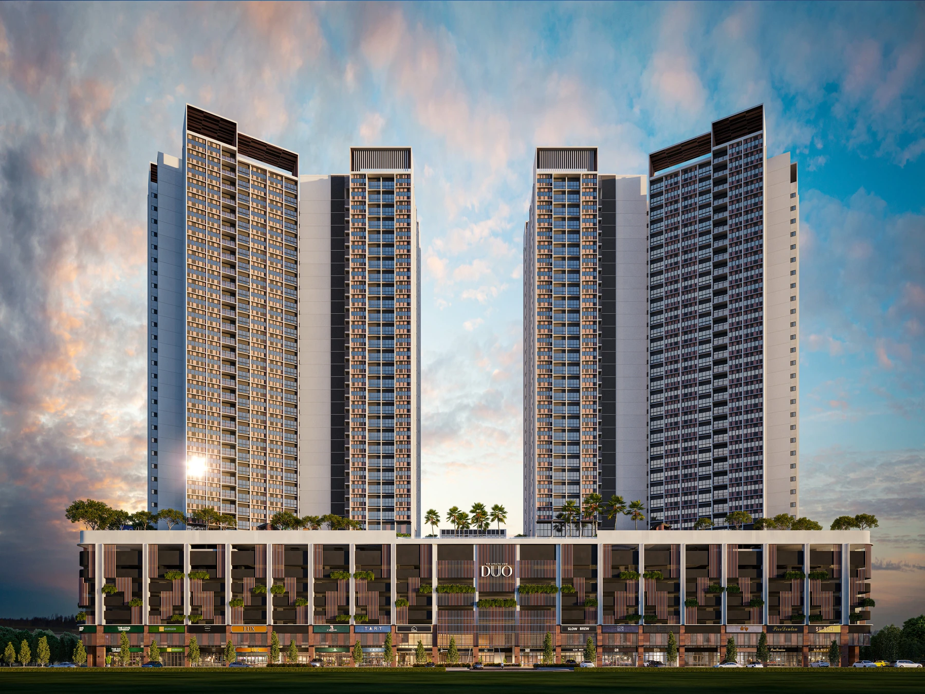 The Straits View Duo，位于Bandar Baru Permas Jaya, Masai