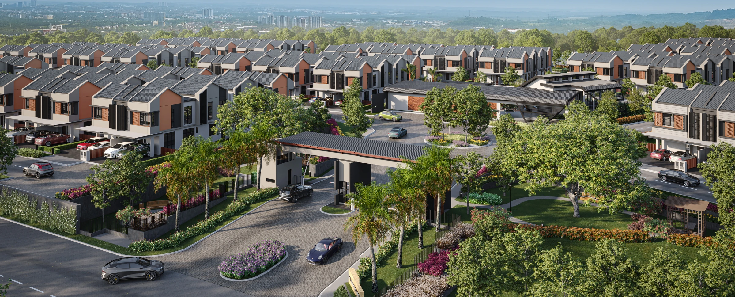 The Straits View Garden，位于Bandar Baru Permas Jaya, Masai
